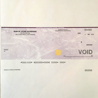 PBS-Compatible Cheque - french